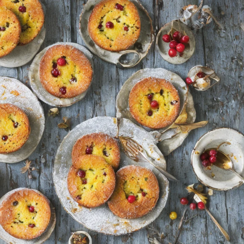 Varme stikkelsbærkager - Illustration - kan være AI genereret og afvige fra opskriften