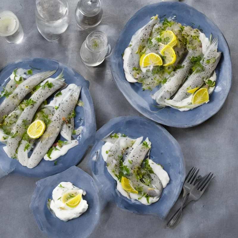 Stockholmersild - Illustration - kan være AI genereret og afvige fra opskriften