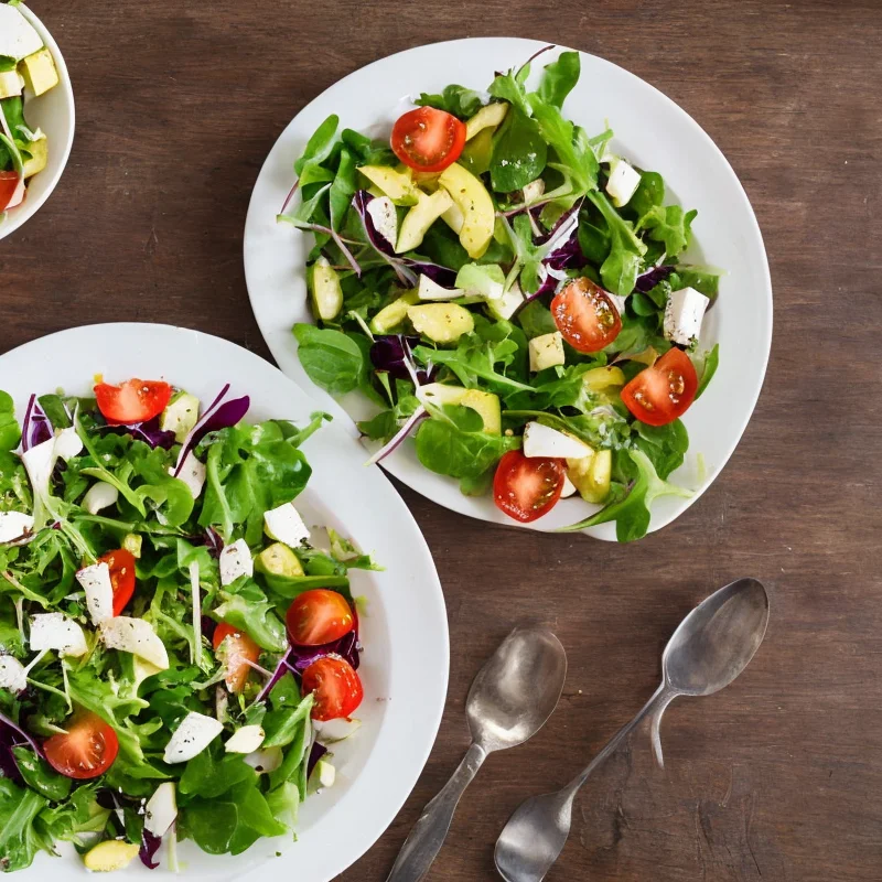 Forelsalat - Illustration - kan være AI genereret og afvige fra opskriften