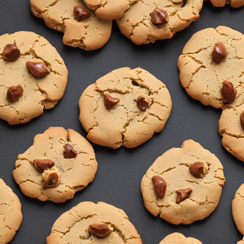 Nøddekager - Illustration - kan være AI genereret og afvige fra opskriften