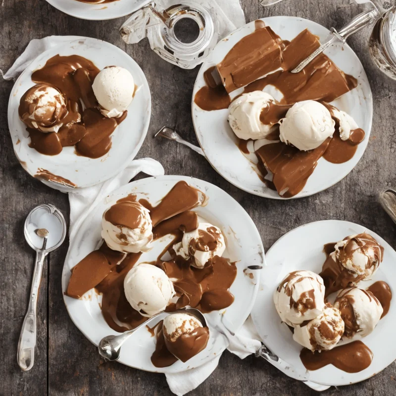 Is med daim - Illustration - kan være AI genereret og afvige fra opskriften