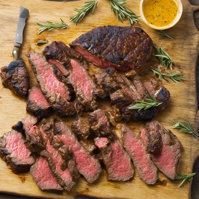 Plankebøf - Illustration - kan være AI genereret og afvige fra opskriften