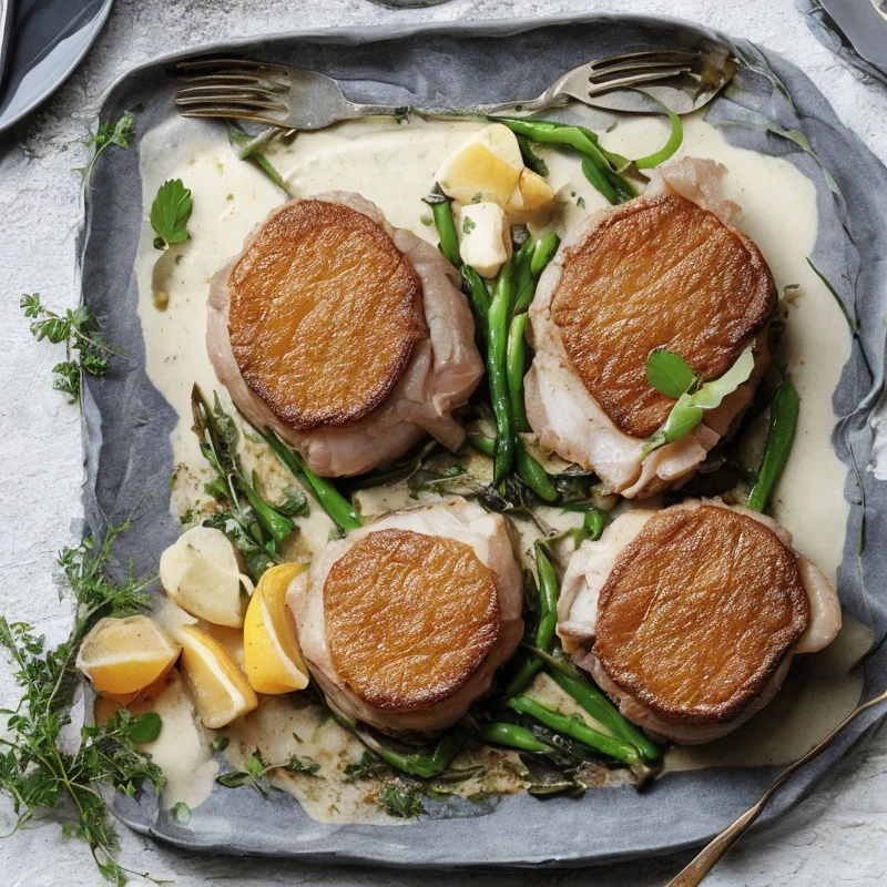 Havkat tournedos - Illustration - kan være AI genereret og afvige fra opskriften