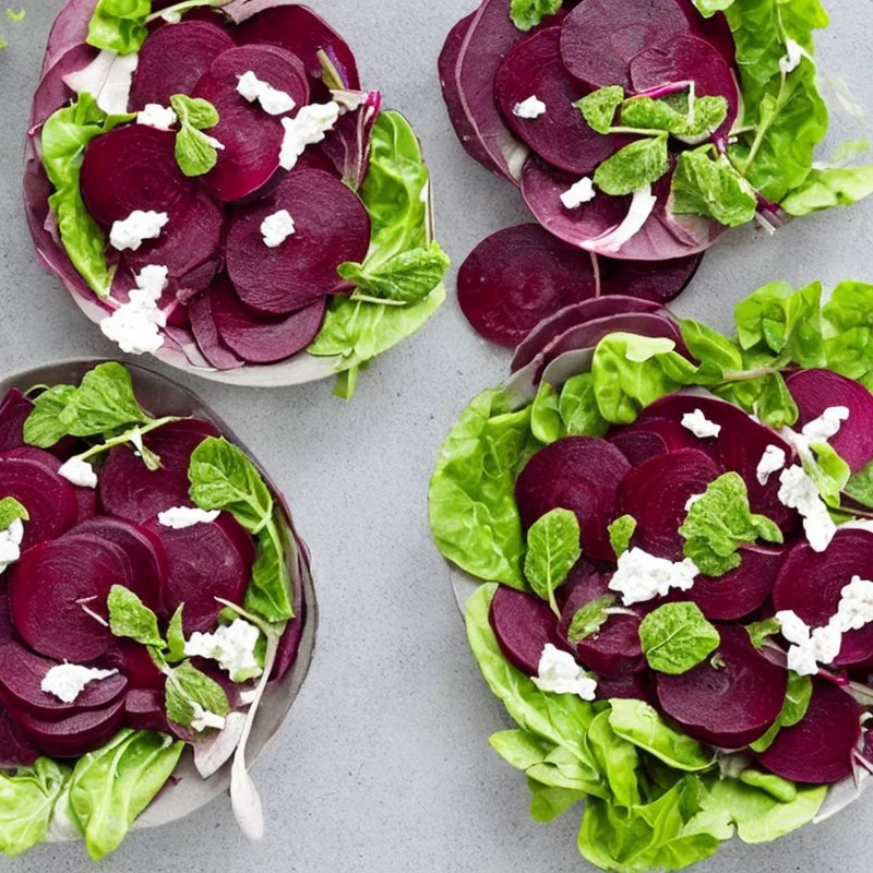 Rå rødbedesalat - Illustration - kan være AI genereret og afvige fra opskriften
