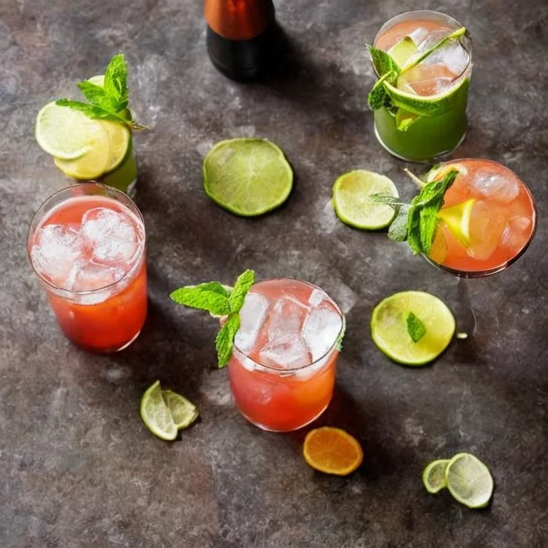 Drivers cocktail - Illustration - kan være AI genereret og afvige fra opskriften