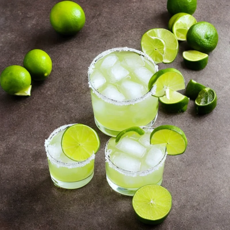 Margarita - Illustration - kan være AI genereret og afvige fra opskriften