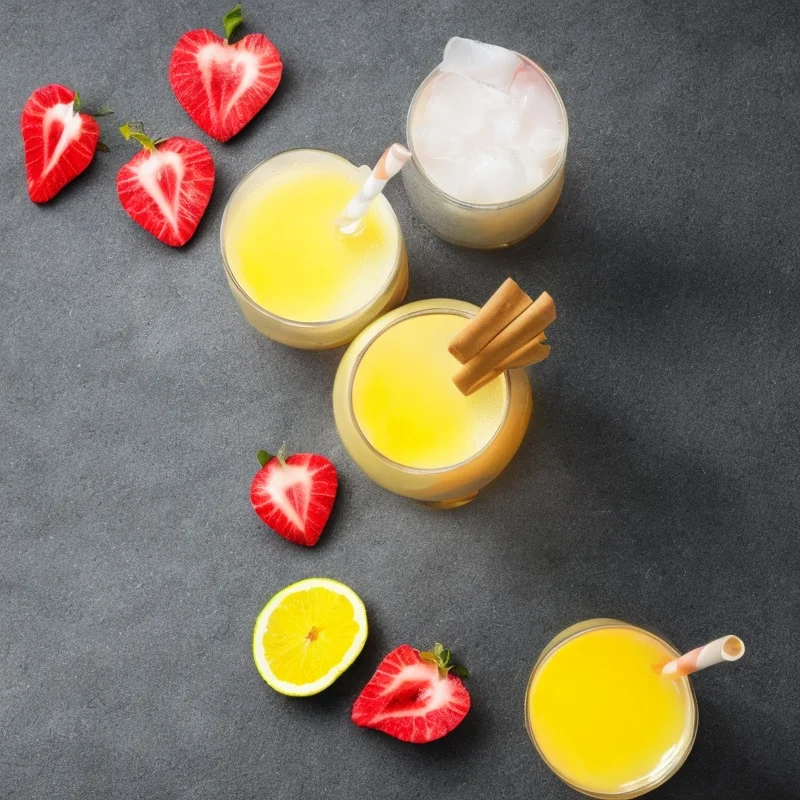 Love juice - Illustration - kan være AI genereret og afvige fra opskriften