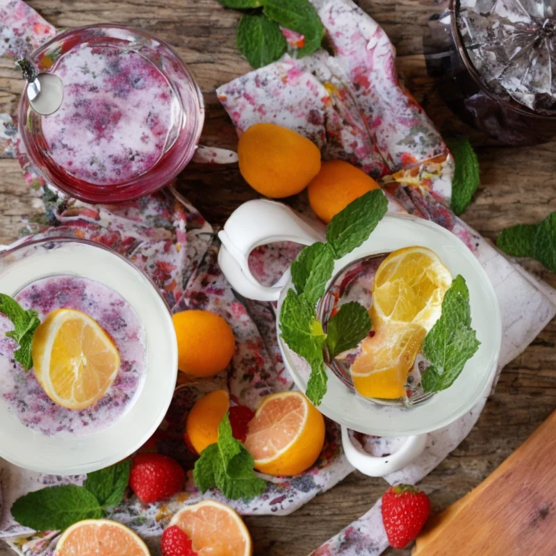 Pariserbowle - Illustration - kan være AI genereret og afvige fra opskriften