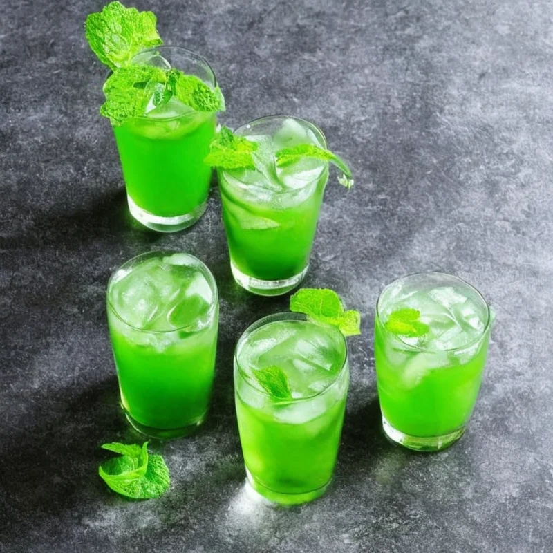 Green heaven - Illustration - kan være AI genereret og afvige fra opskriften