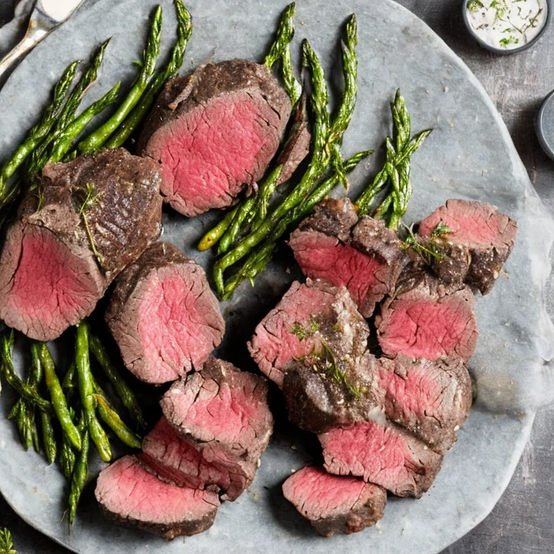 Gravad oksemørbrad - Illustration - kan være AI genereret og afvige fra opskriften