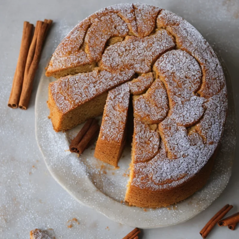 Kanelkage - Illustration - kan være AI genereret og afvige fra opskriften