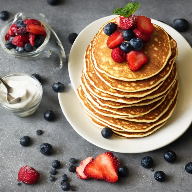 Pandekager - Illustration - kan være AI genereret og afvige fra opskriften