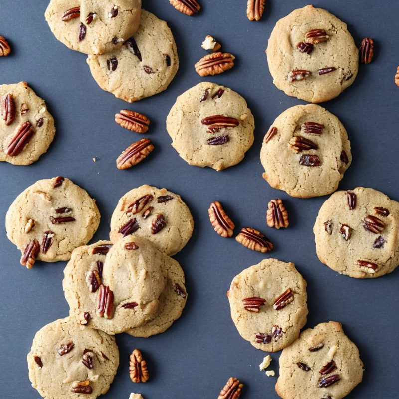 Pekancookies - Illustration - kan være AI genereret og afvige fra opskriften