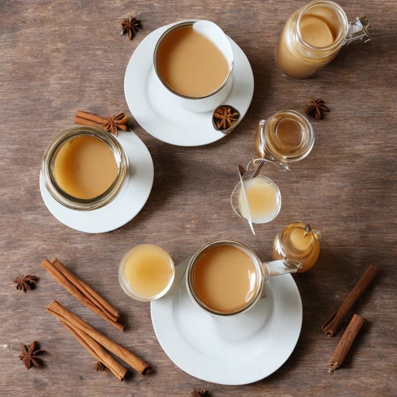 Chaisirup - Illustration - kan være AI genereret og afvige fra opskriften