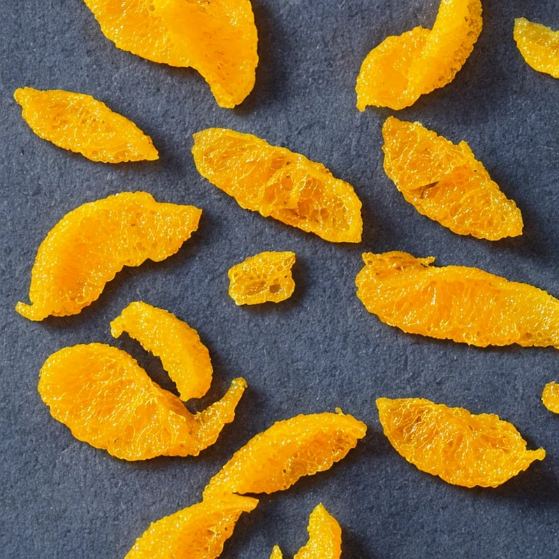 Kandiseret appelsinskal - Illustration - kan være AI genereret og afvige fra opskriften