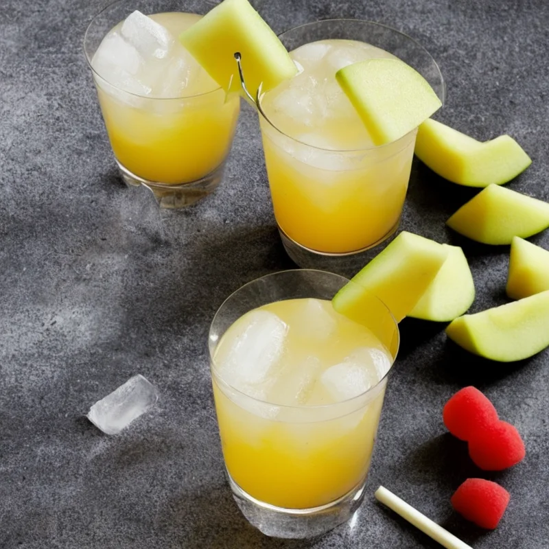 Melon sour - Illustration - kan være AI genereret og afvige fra opskriften
