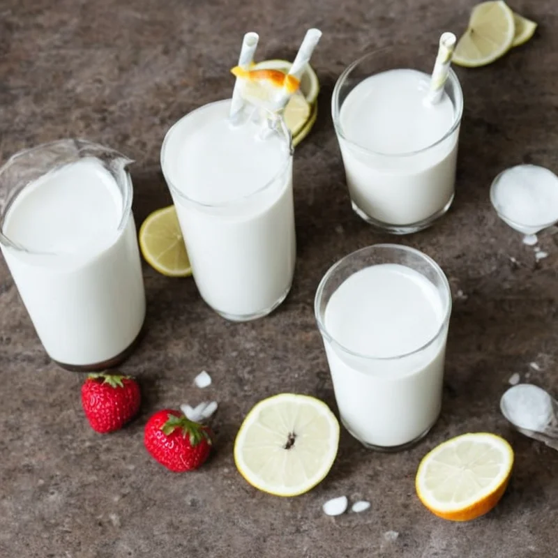 Coco milk - Illustration - kan være AI genereret og afvige fra opskriften