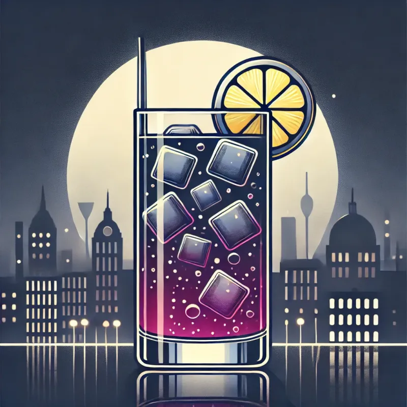 Århus by night - Illustration - kan være AI genereret og afvige fra opskriften