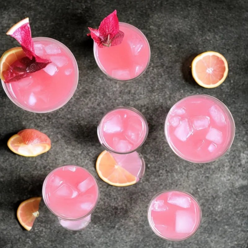 Små lyserøde elefanter - Illustration - kan være AI genereret og afvige fra opskriften