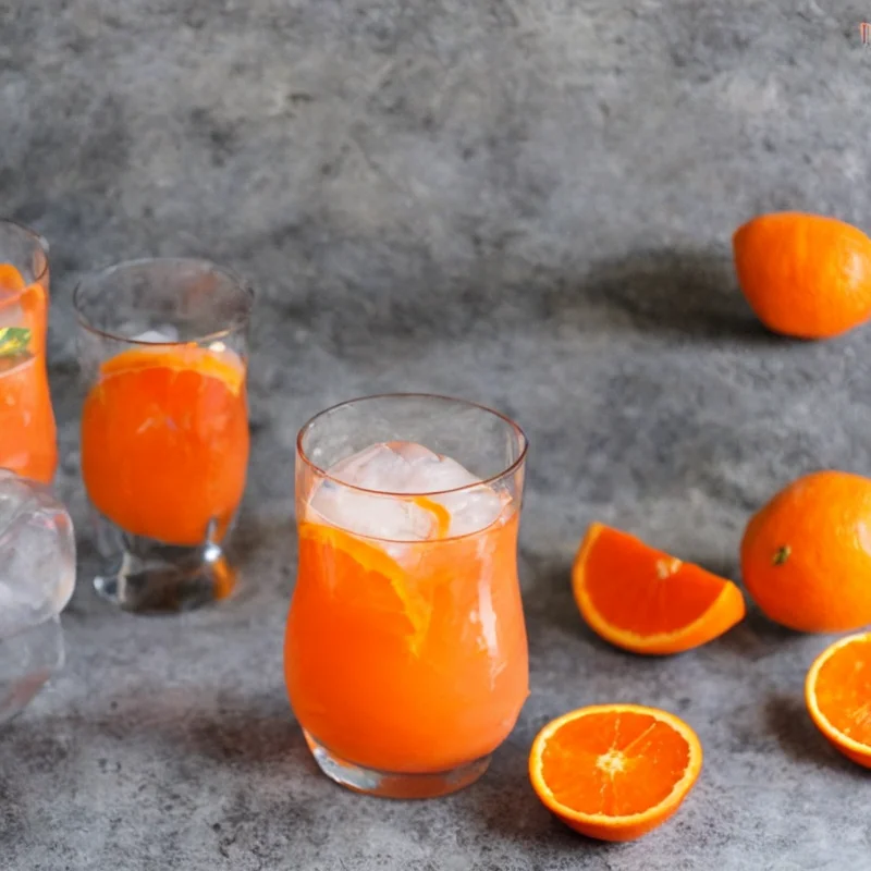 Orange crush - Illustration - kan være AI genereret og afvige fra opskriften