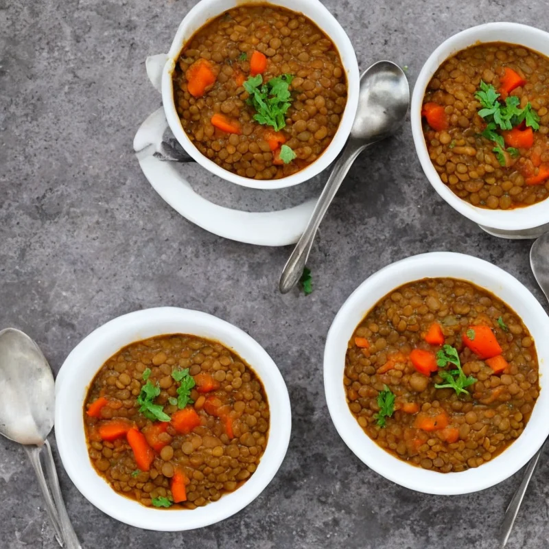 Linsegryde - Illustration - kan være AI genereret og afvige fra opskriften