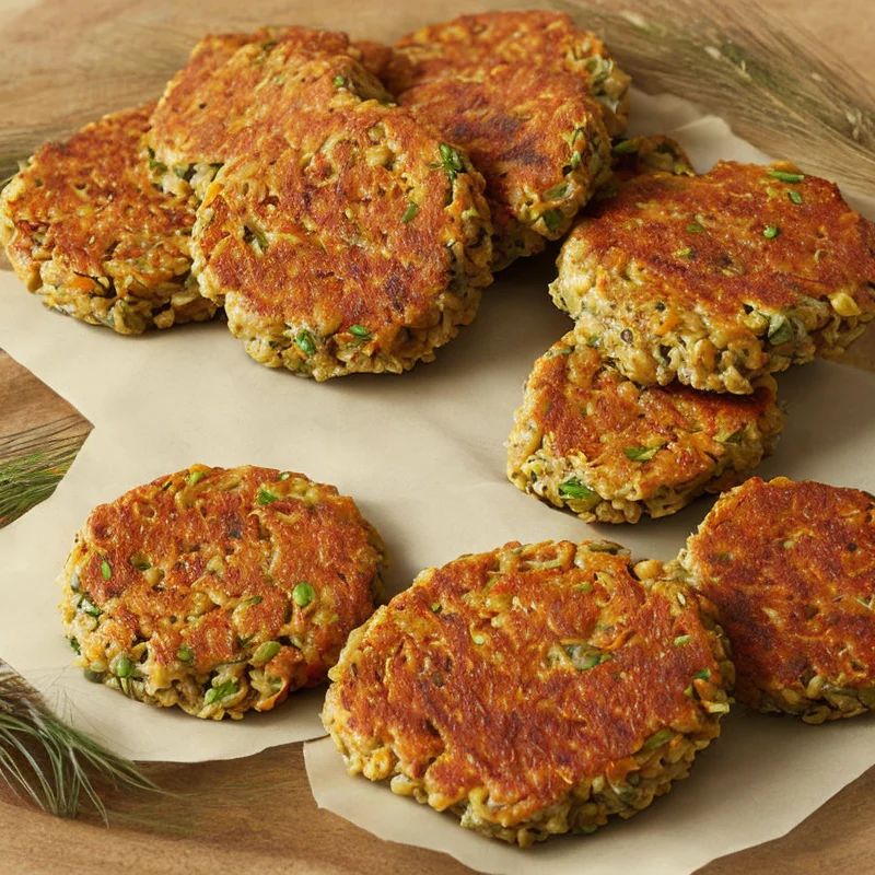 Hvedefrikadeller - Illustration - kan være AI genereret og afvige fra opskriften