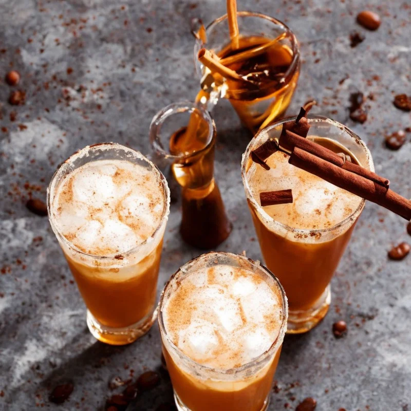 Spanish coffee - Illustration - kan være AI genereret og afvige fra opskriften