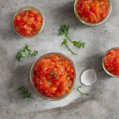 Rå tomatrelish