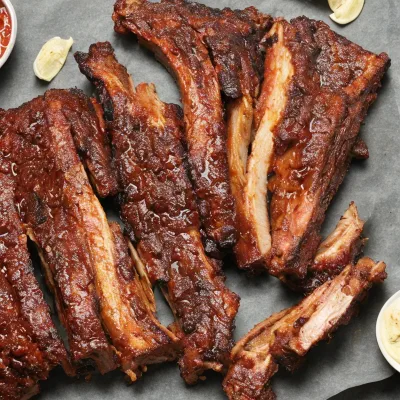 Helstegt spareribs