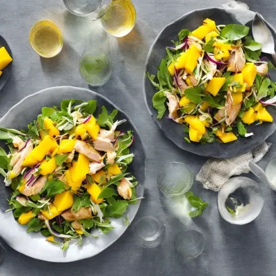 Mangosalat med kylling