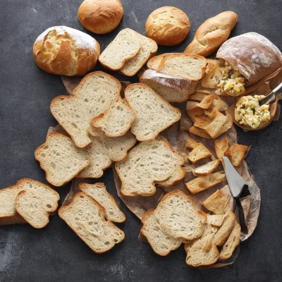 Madbrød med forskelligt fyld