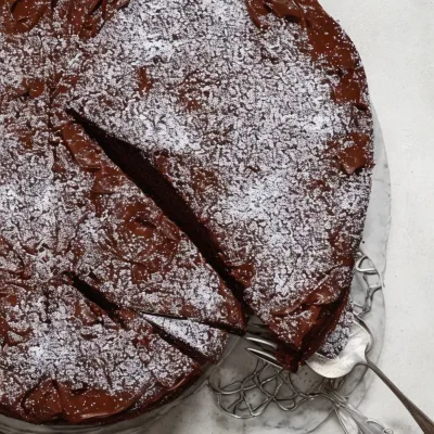 Italiensk chokoladekage