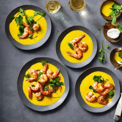 Parmarejer med safransauce