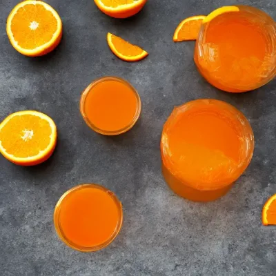 Orangegele