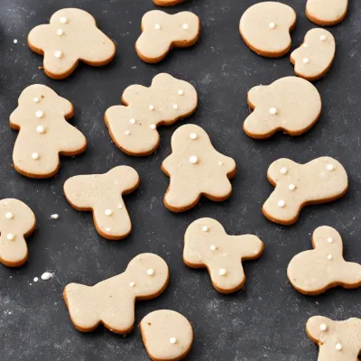 Lakridspebernødder med hvid chokolade