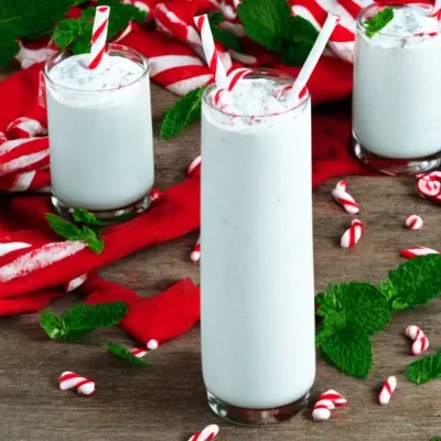 Pebermynte milkshake