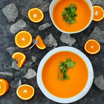 Orangesuppe