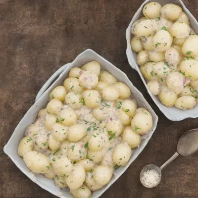 Italienske flødekartofler