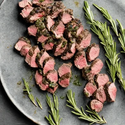 Grillet lammemørbrad med provencekrydderi