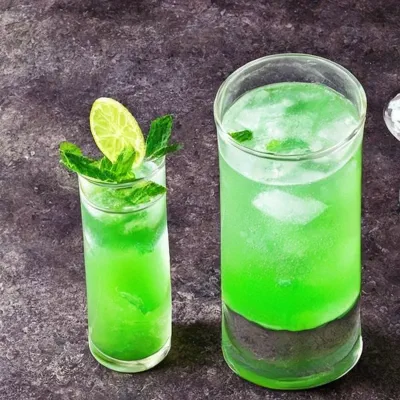 Grøn pooldrink