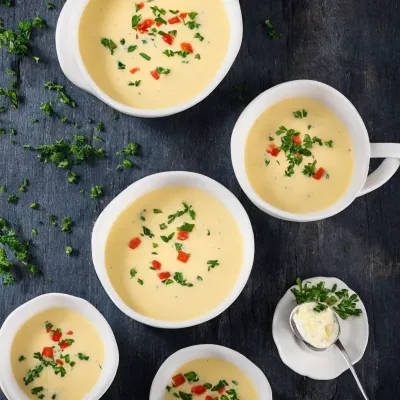 Ostesuppe med flødeost